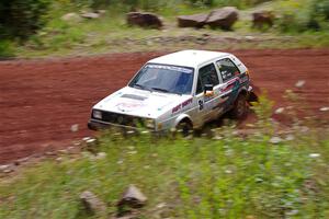 Shanti Witt / Elena Huizar VW Golf on SS3, Norway North I.