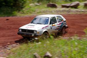 Shanti Witt / Elena Huizar VW Golf on SS3, Norway North I.