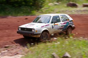 Shanti Witt / Elena Huizar VW Golf on SS3, Norway North I.