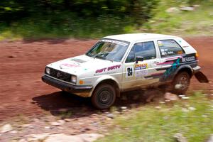 Shanti Witt / Elena Huizar VW Golf on SS3, Norway North I.