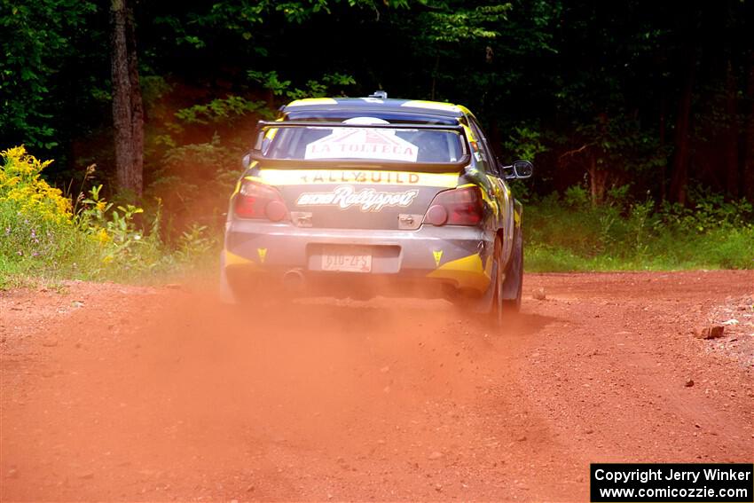 Colin Schulz / Ian Nelson Subaru WRX STi on SS3, Norway North I.