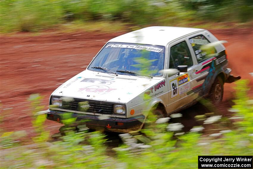 Shanti Witt / Elena Huizar VW Golf on SS3, Norway North I.