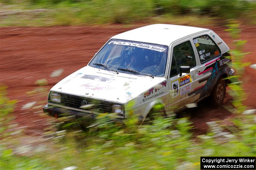 Shanti Witt / Elena Huizar VW Golf on SS3, Norway North I.