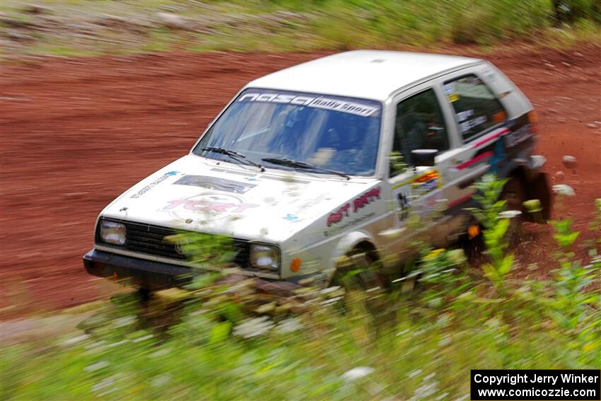 Shanti Witt / Elena Huizar VW Golf on SS3, Norway North I.