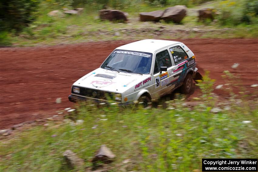 Shanti Witt / Elena Huizar VW Golf on SS3, Norway North I.