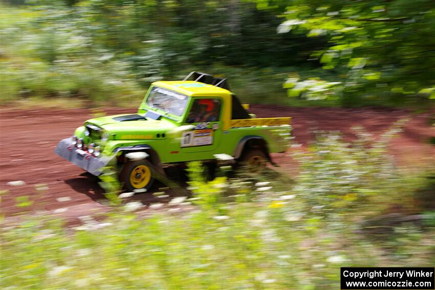 Mike Purzycki / Matt Wernette Jeep Scrambler on SS3, Norway North I.