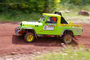 Mike Purzycki / Matt Wernette Jeep Scrambler on SS3, Norway North I.