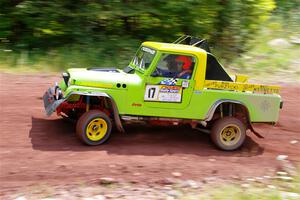 Mike Purzycki / Matt Wernette Jeep Scrambler on SS3, Norway North I.