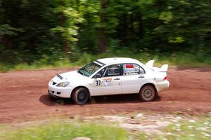 Andrew Bockheim / Salvatore LoPresti Mitsubishi Lancer on SS3, Norway North I.