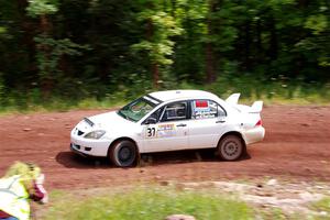 Andrew Bockheim / Salvatore LoPresti Mitsubishi Lancer on SS3, Norway North I.