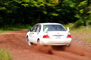 Andrew Bockheim / Salvatore LoPresti Mitsubishi Lancer on SS3, Norway North I.