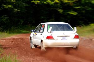 Andrew Bockheim / Salvatore LoPresti Mitsubishi Lancer on SS3, Norway North I.