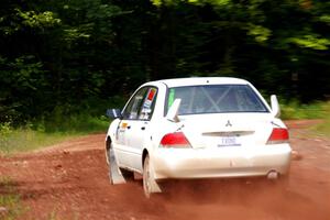 Andrew Bockheim / Salvatore LoPresti Mitsubishi Lancer on SS3, Norway North I.