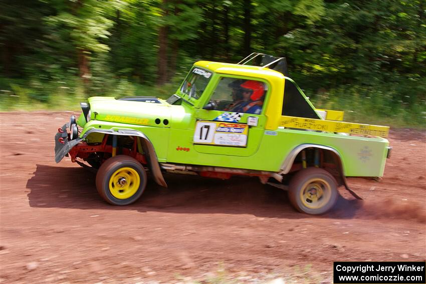 Mike Purzycki / Matt Wernette Jeep Scrambler on SS3, Norway North I.