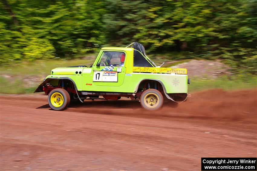 Mike Purzycki / Matt Wernette Jeep Scrambler on SS3, Norway North I.