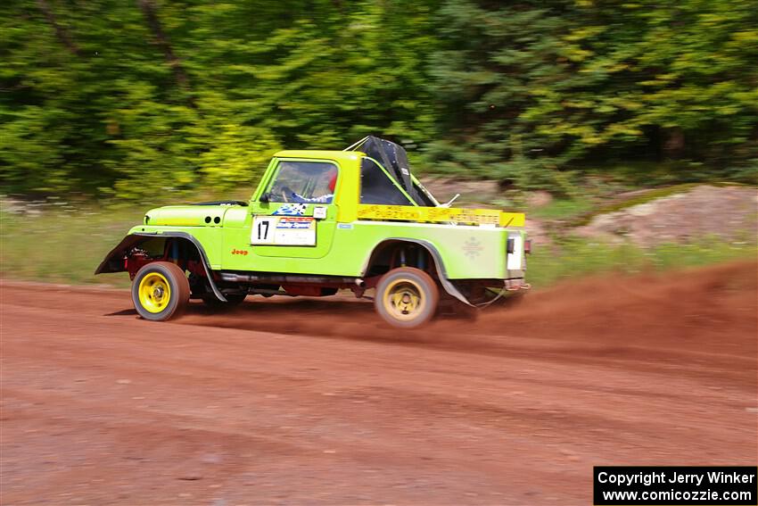 Mike Purzycki / Matt Wernette Jeep Scrambler on SS3, Norway North I.