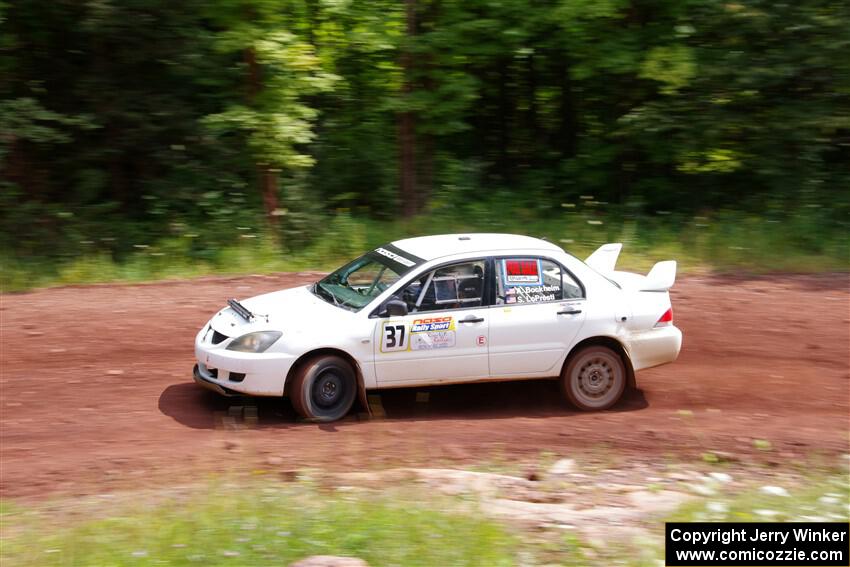 Andrew Bockheim / Salvatore LoPresti Mitsubishi Lancer on SS3, Norway North I.