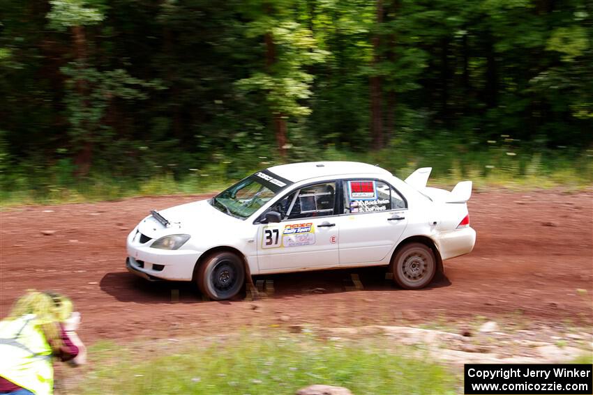 Andrew Bockheim / Salvatore LoPresti Mitsubishi Lancer on SS3, Norway North I.