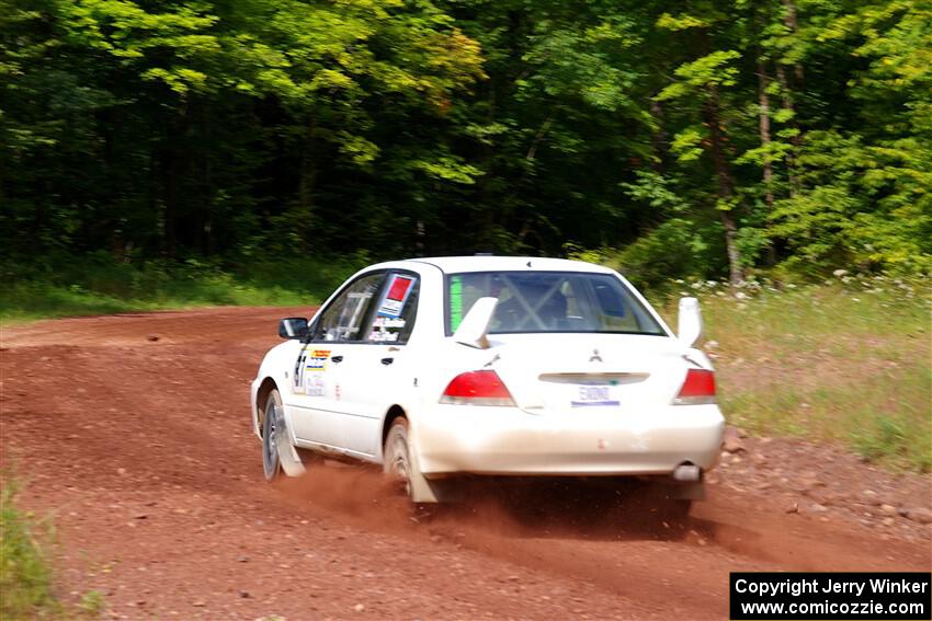 Andrew Bockheim / Salvatore LoPresti Mitsubishi Lancer on SS3, Norway North I.