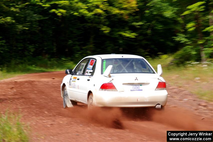 Andrew Bockheim / Salvatore LoPresti Mitsubishi Lancer on SS3, Norway North I.