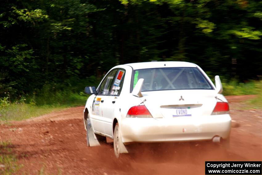 Andrew Bockheim / Salvatore LoPresti Mitsubishi Lancer on SS3, Norway North I.