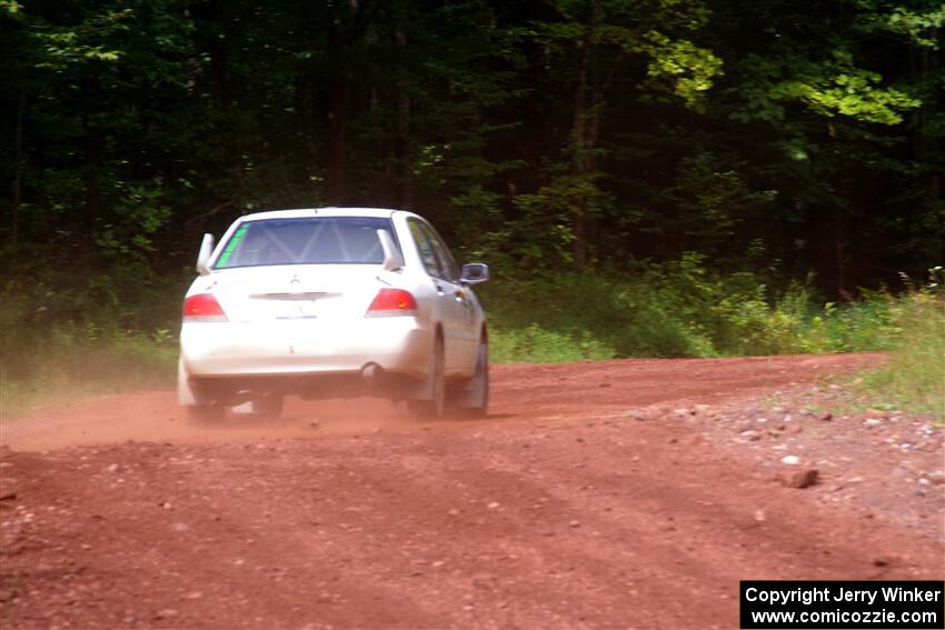 Andrew Bockheim / Salvatore LoPresti Mitsubishi Lancer on SS3, Norway North I.