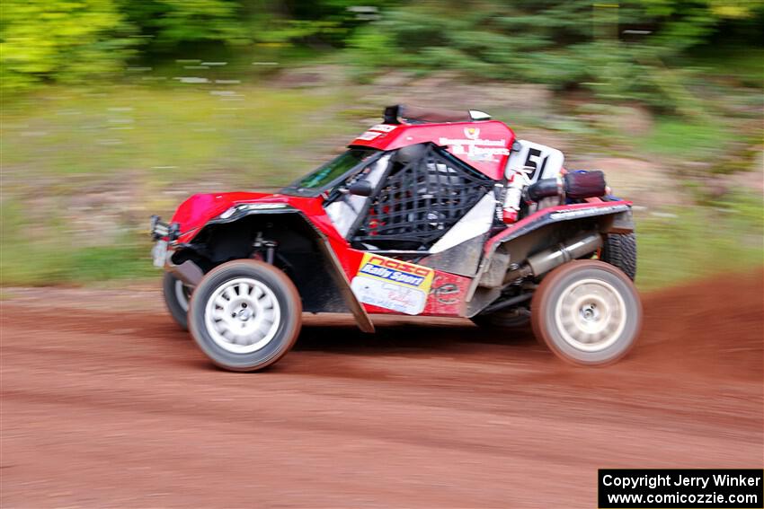 Sebastian Gomez Abero / Larry Davis Rage Comet R200T on SS3, Norway North I.