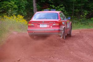 Barry Pilcher / Josh Pilcher BMW 325is on SS3, Norway North I.