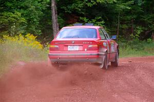 Barry Pilcher / Josh Pilcher BMW 325is on SS3, Norway North I.