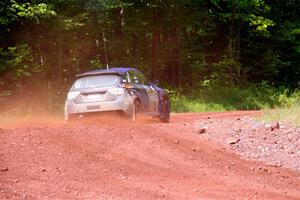 Silas Himes / Charlotte Himes Subaru WRX STi on SS3, Norway North I.