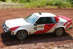 Eric Anderson / Taylor Haelterman Toyota Celica GTS on SS3, Norway North I.