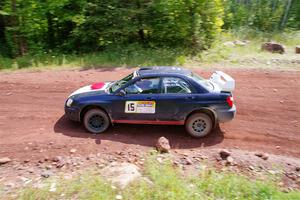 Mike Ryan / Dan Ryan Subaru Impreza 2.5RS on SS3, Norway North I.