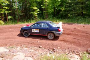 Mike Ryan / Dan Ryan Subaru Impreza 2.5RS on SS3, Norway North I.