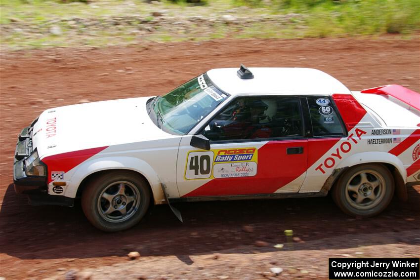 Eric Anderson / Taylor Haelterman Toyota Celica GTS on SS3, Norway North I.