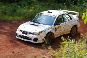 Ian McCarty / Hailey McCarty Subaru Impreza 2.5RS on SS3, Norway North I.