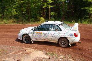 Ian McCarty / Hailey McCarty Subaru Impreza 2.5RS on SS3, Norway North I.