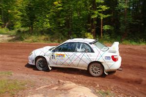 Ian McCarty / Hailey McCarty Subaru Impreza 2.5RS on SS3, Norway North I.