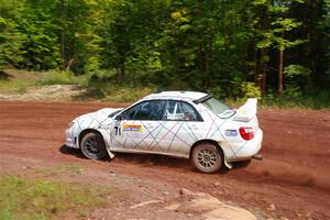 Ian McCarty / Hailey McCarty Subaru Impreza 2.5RS on SS3, Norway North I.