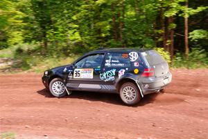 Chase Blakely / Mike Callaway VW GTI on SS3, Norway North I.