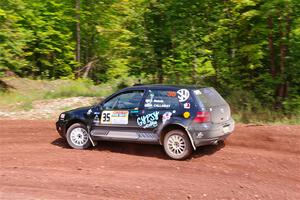 Chase Blakely / Mike Callaway VW GTI on SS3, Norway North I.