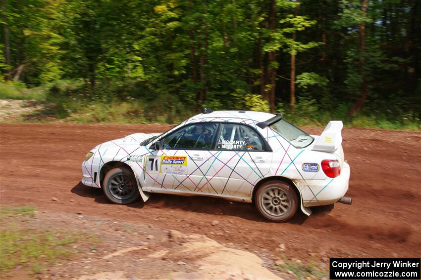 Ian McCarty / Hailey McCarty Subaru Impreza 2.5RS on SS3, Norway North I.