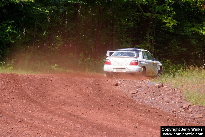 Ian McCarty / Hailey McCarty Subaru Impreza 2.5RS on SS3, Norway North I.