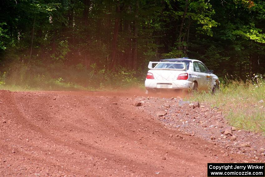 Ian McCarty / Hailey McCarty Subaru Impreza 2.5RS on SS3, Norway North I.