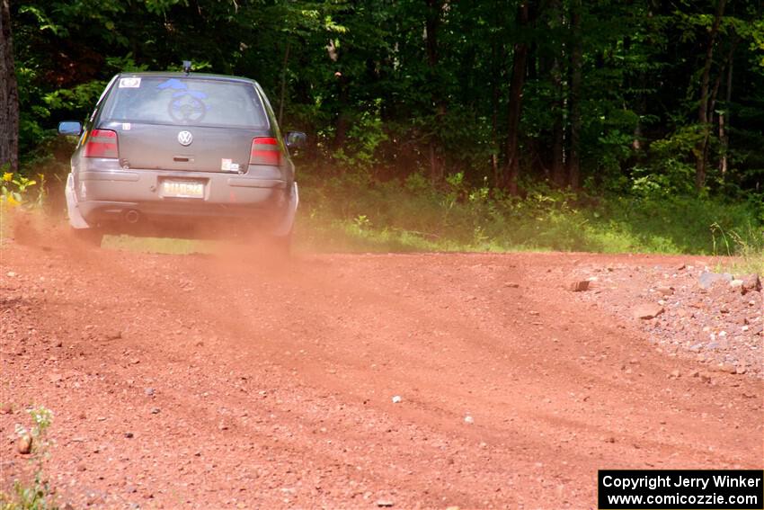 Chase Blakely / Mike Callaway VW GTI on SS3, Norway North I.