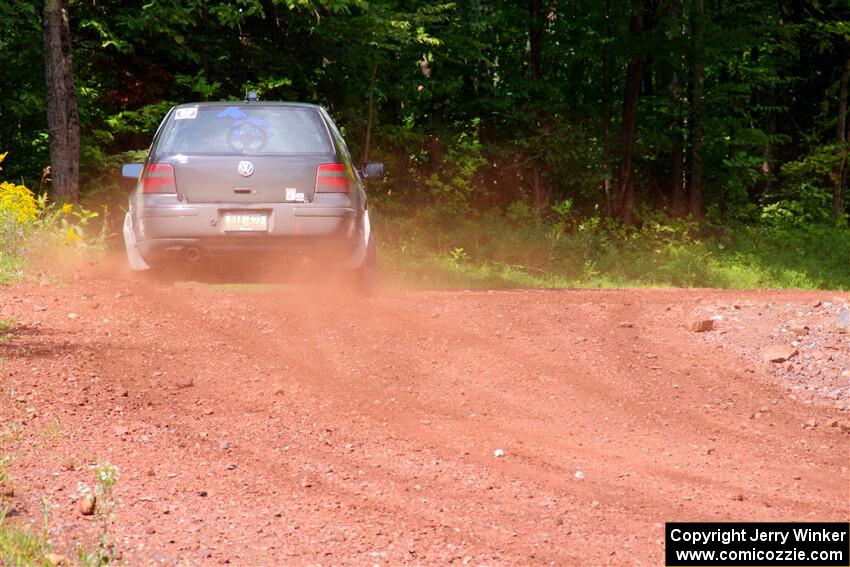 Chase Blakely / Mike Callaway VW GTI on SS3, Norway North I.