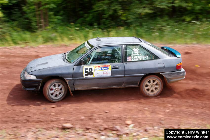 Jacob Kennedy / James Smith Ford Escort GT on SS3, Norway North I.