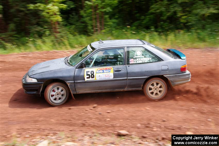 Jacob Kennedy / James Smith Ford Escort GT on SS3, Norway North I.