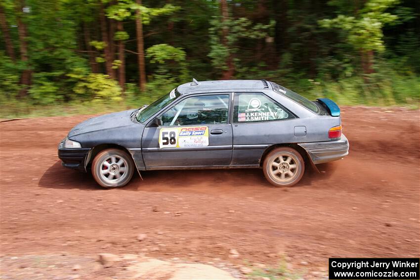 Jacob Kennedy / James Smith Ford Escort GT on SS3, Norway North I.