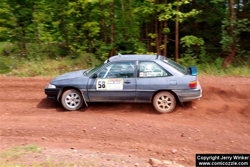 Jacob Kennedy / James Smith Ford Escort GT on SS3, Norway North I.