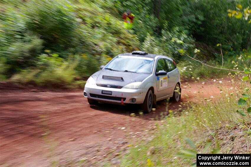 Srikanth Nayini / Otis Lee Miller Ford Focus SVT on SS3, Norway North I.